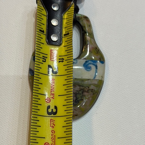 Artistic Blue and Green Pendant Necklace - Picture 6 of 10